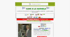 Desktop Screenshot of ganarlaquiniela.com